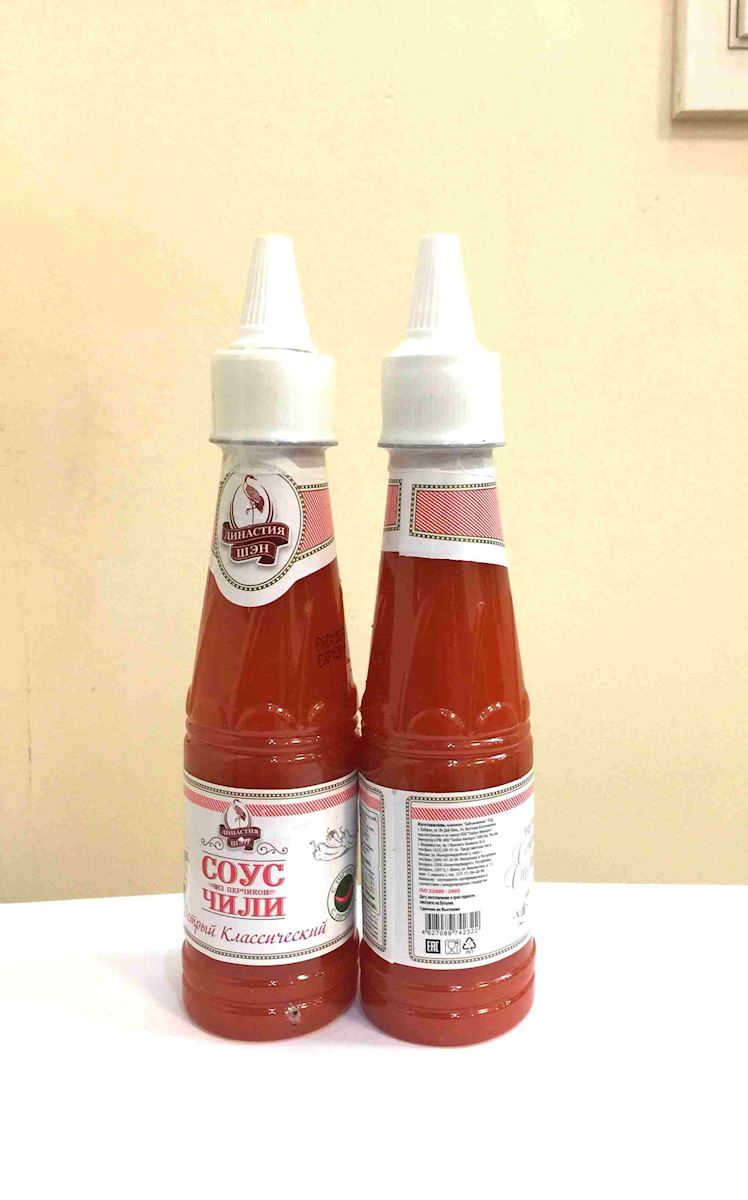 CL.02     Chili sauce HOT, 200 g, mác DINASTIA SHEN, xk Nga