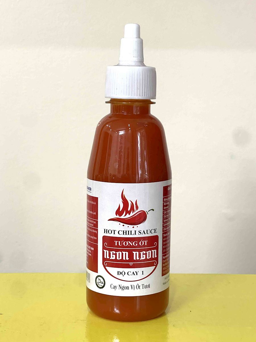 CL.01     Chili sauce HOT, 250 ml, mác NGON NGON cấp đô 1, GOLDEN OIL, VN