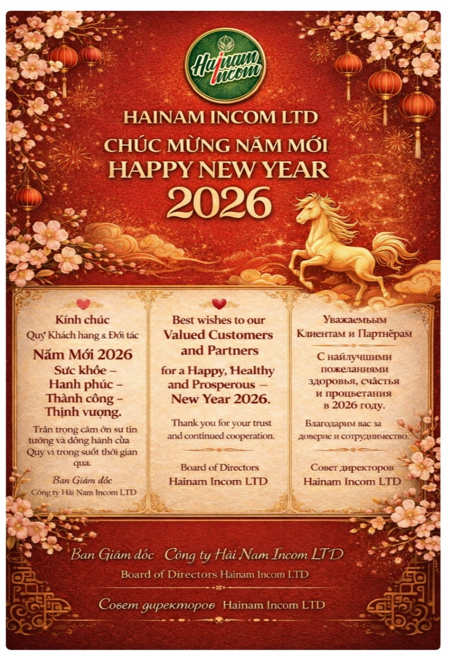 CHÚC MỪNG TẾT NGUYÊN ĐÁN BÍNH NGỌ 2026 !