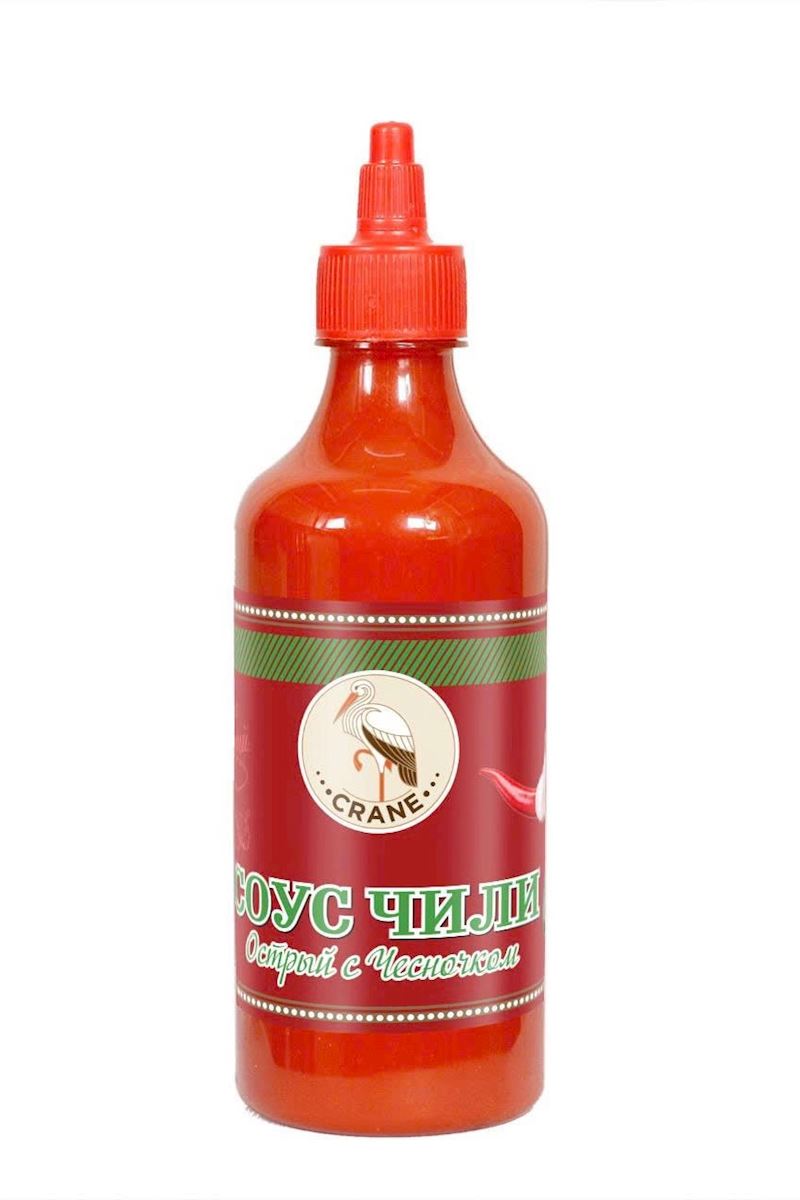 CL.13   СОУС ЧИЛИ Острый с Чесноком, Марки CRANE HN,.500 мл.,эксп. Россия